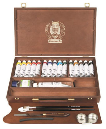 Εικόνα της Norma® Professional wooden box set 15x35ml +white 120ml