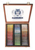 Εικόνα από Schmincke soft pastels wooden box, set 45 pastels