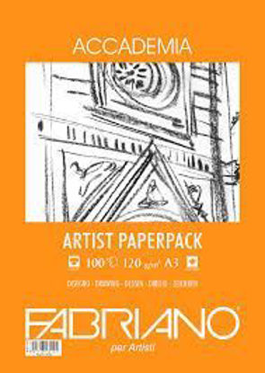 Picture of Fabriano Accademia Artist Paperpack,120gr