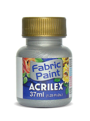 Picture of Acrilex Fabric Paint Metallic 37ml