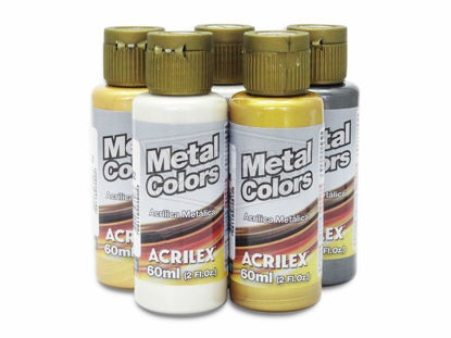 Εικόνα της Acrilex Metal Colors 60ml