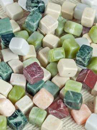 Picture of  Marble tiles 1x1 cm 100gr