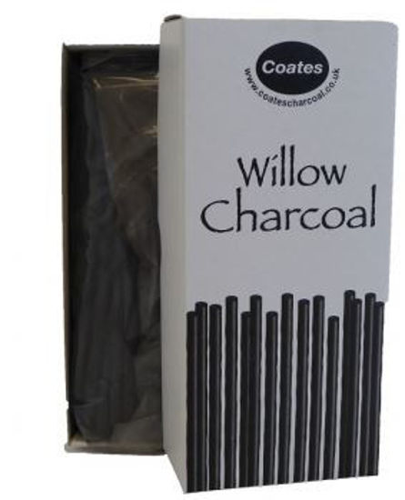 Picture of Artists Willow Charcoal -  25 Sticks (7-9mm diameter)