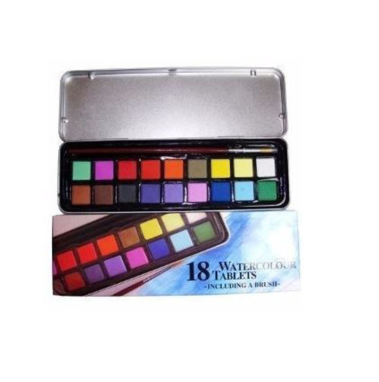 Picture of Watercolor Set 18pcs.