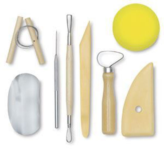 Picture of Pottery tool set 8pcs