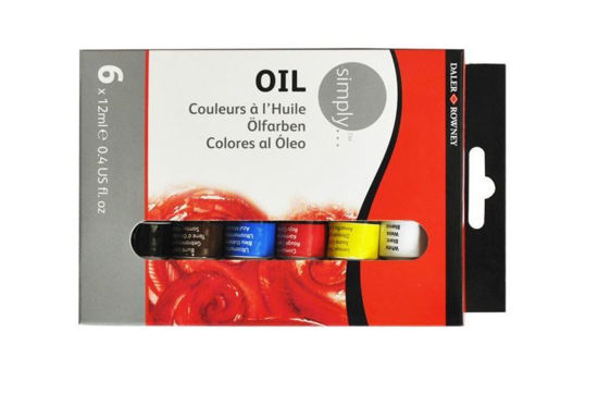 Εικόνα από Simply Oil Colour Set 6x12ml