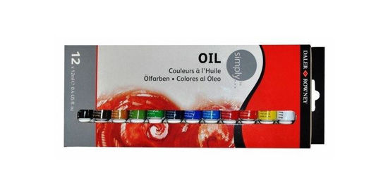 Picture of Simply Oil Colour Set 12x12ml