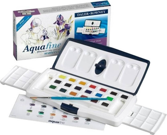 Εικόνα από Aquafine Watercolour Set 20 Half Pan Slider Set