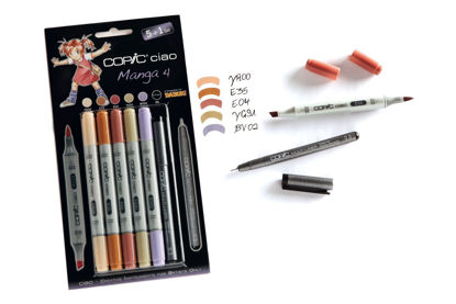 Εικόνα της COPIC ciao set Manga 4