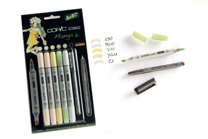 Εικόνα της COPIC ciao set Manga 6