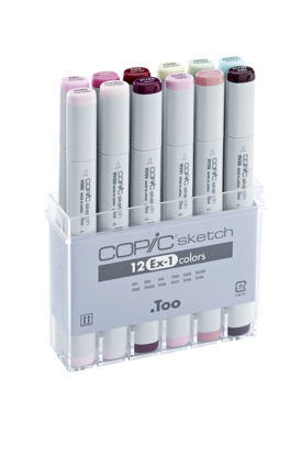 Εικόνα της COPIC sketch set 12 colours EX-1