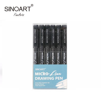 Picture of Drawing pen set,6 pcs.