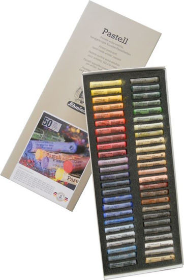 Εικόνα από Schmincke soft pastel cardboard, set 50 pastels