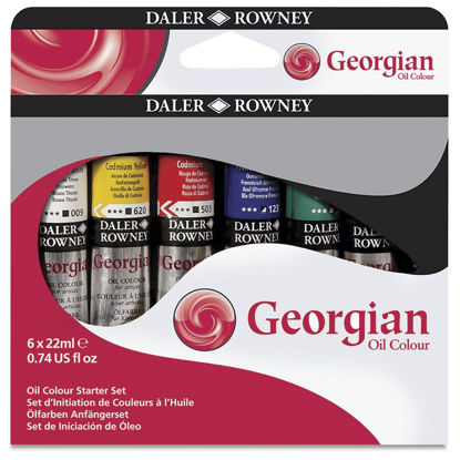 Εικόνα της Georgian Oil Colour Set 6 x 22ml.