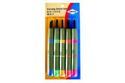 Picture of Carving chisel set, 6 pcs