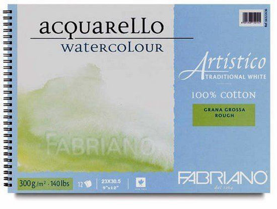 Εικόνα από Fabriano Artistico TW Rough Μπλοκ Σπιράλ, 300gr