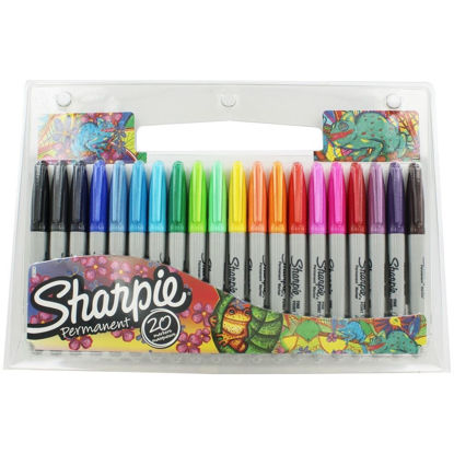 Picture of Sharpie Fine Point Permanent Markers, 20 pcs set. - NOW 30% OFF