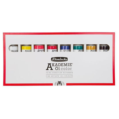 Εικόνα της AKADEMIE® Oil cardboard set 8 x 60ml