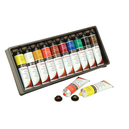 Εικόνα της Georgian Oil Colour Set 10 x 38ml.