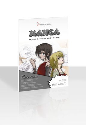 Εικόνα της Μπλοκ Manga Layout & Illustration, 80 gr