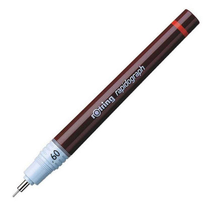 Εικόνα της Ραπιδογράφος Rotring 0.60mm + μία αμπούλα μελάνης ΔΩΡΟ!!!