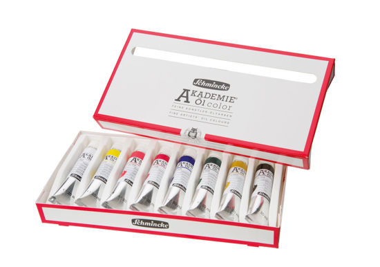 Εικόνα από AKADEMIE® Oil cardboard set 8 x 20ml