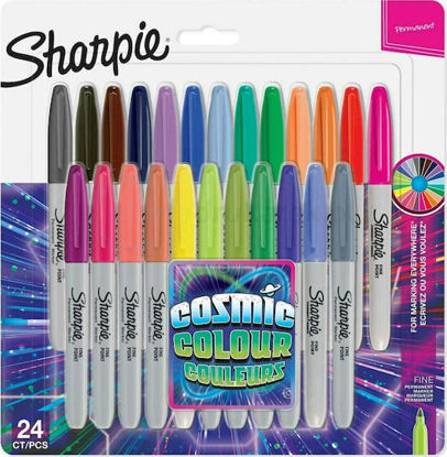 Εικόνα της Sharpie Ανεξίτηλοι Μαρκαδόροι Ζωγραφικής, σετ 24 τεμ.