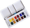 Εικόνα από Aquafine Watercolour Set 12 Half Pans + Brush