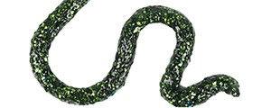 222. Moss green glitter