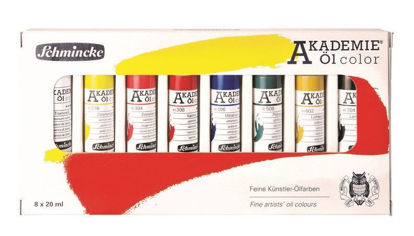 Picture of AKADEMIE® Oil cardboard set 8 x 20ml