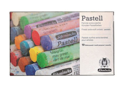 Εικόνα της Schmincke soft pastels cardboard, set 10 pastels