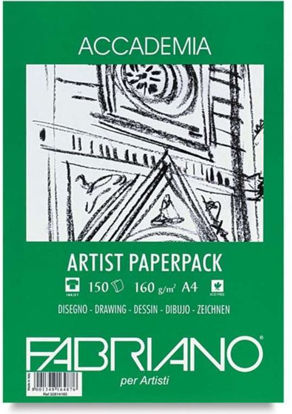 Picture of Fabriano Accademia Artist Paperpack,160gr