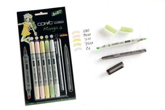 Picture of COPIC ciao set Manga 6