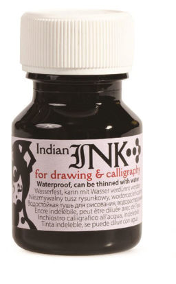 Εικόνα της Indian ink - μελάνη Renesans, 30 ml