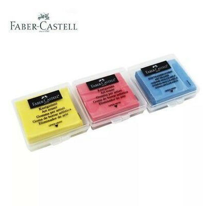 Picture of Faber-Castell kneadable eraser, red/blue/yellow