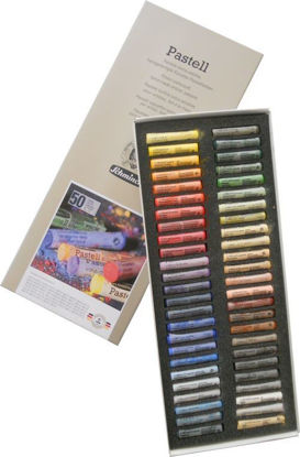 Εικόνα της Schmincke soft pastel cardboard, set 50 pastels
