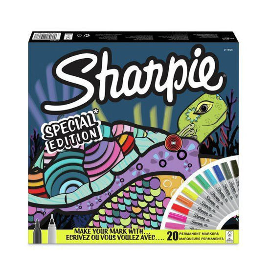 Picture of Sharpie Permanent Marker Box Set Assortment - 20 Pack - NOW 30% OFF