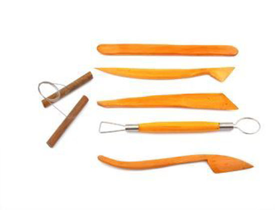 Picture of Pottery tools, set 6 pcs.