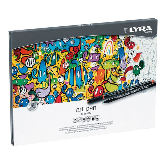 Picture of Lyra High Quality Art Pen, set 20 pcs.