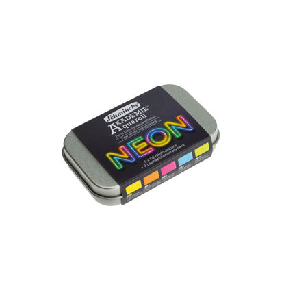 Picture of AKADEMIE Aquarell Neonfarben-Set 5 pcs.