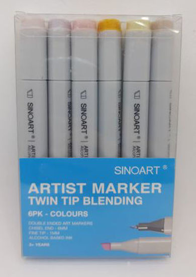 Εικόνα από Alcohol Based Artist Marker, pastel colors
