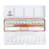 Picture of Horadam metal watercolour set Juicy Orange with 15 half pans + brush