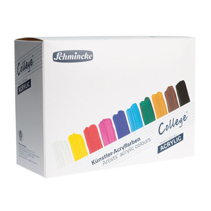 Εικόνα της College® Acrylic cardboard set 10 x 75ml